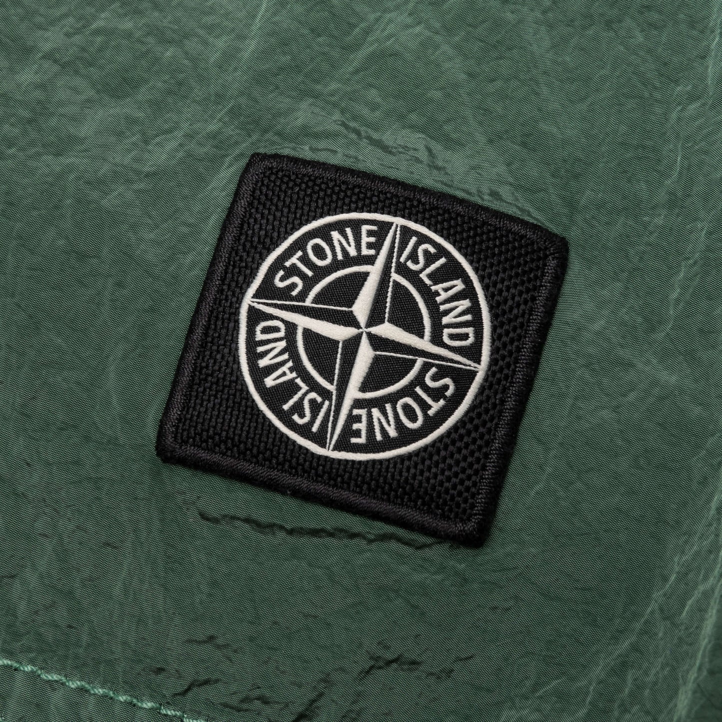 Nylon Metal Regular Fit Shorts Light Green
