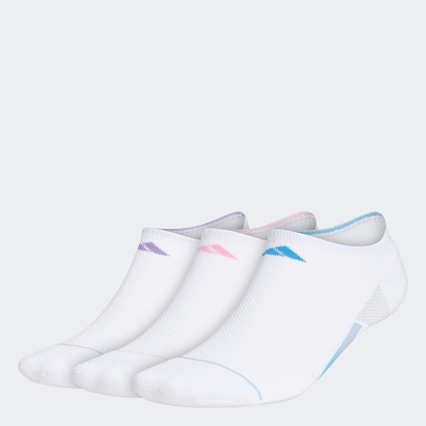 Superlite Stripe No Show Socks 3 Pairs