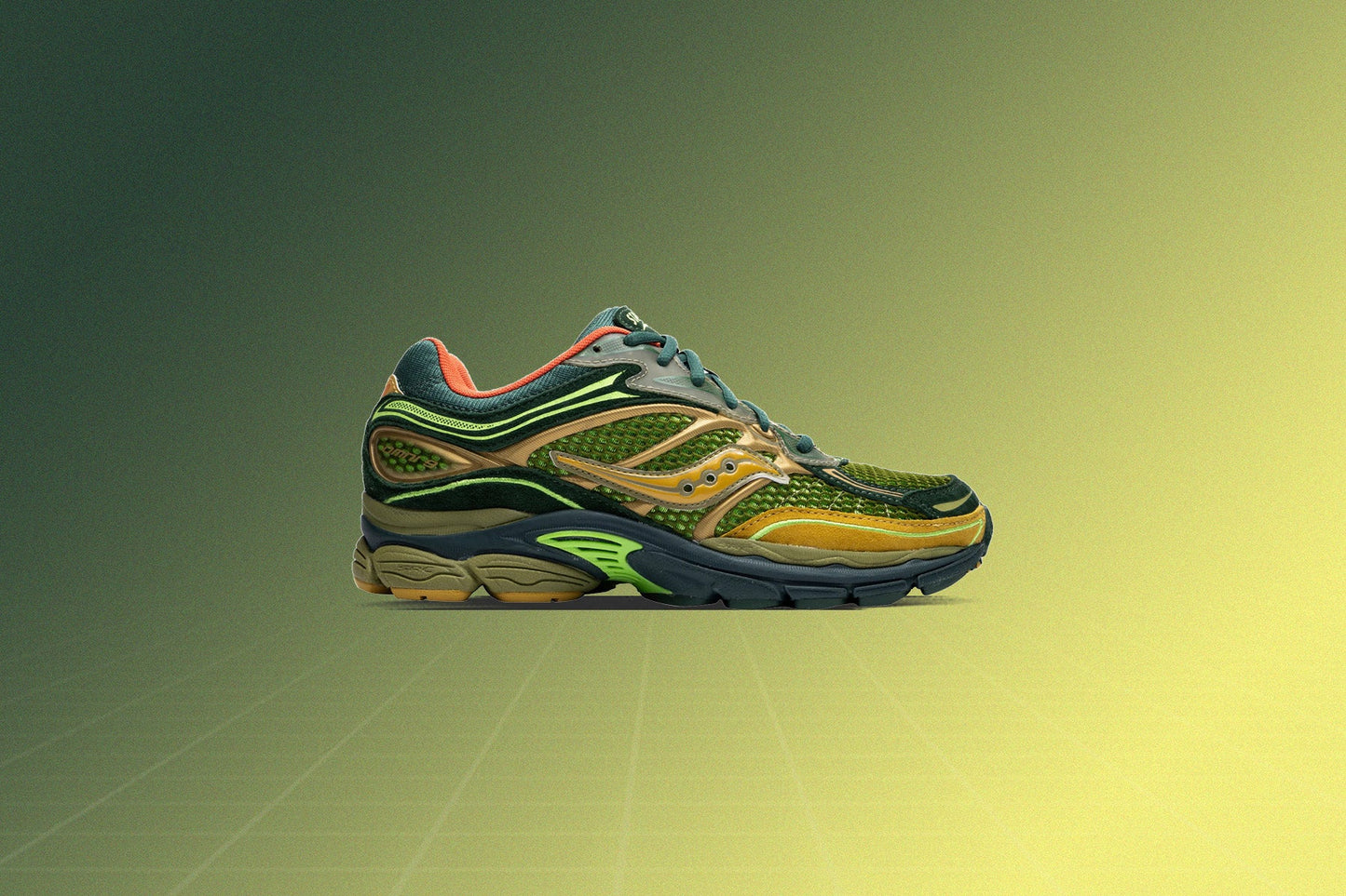 Saucony x Starcow Progrid Omni 9 Green Orange