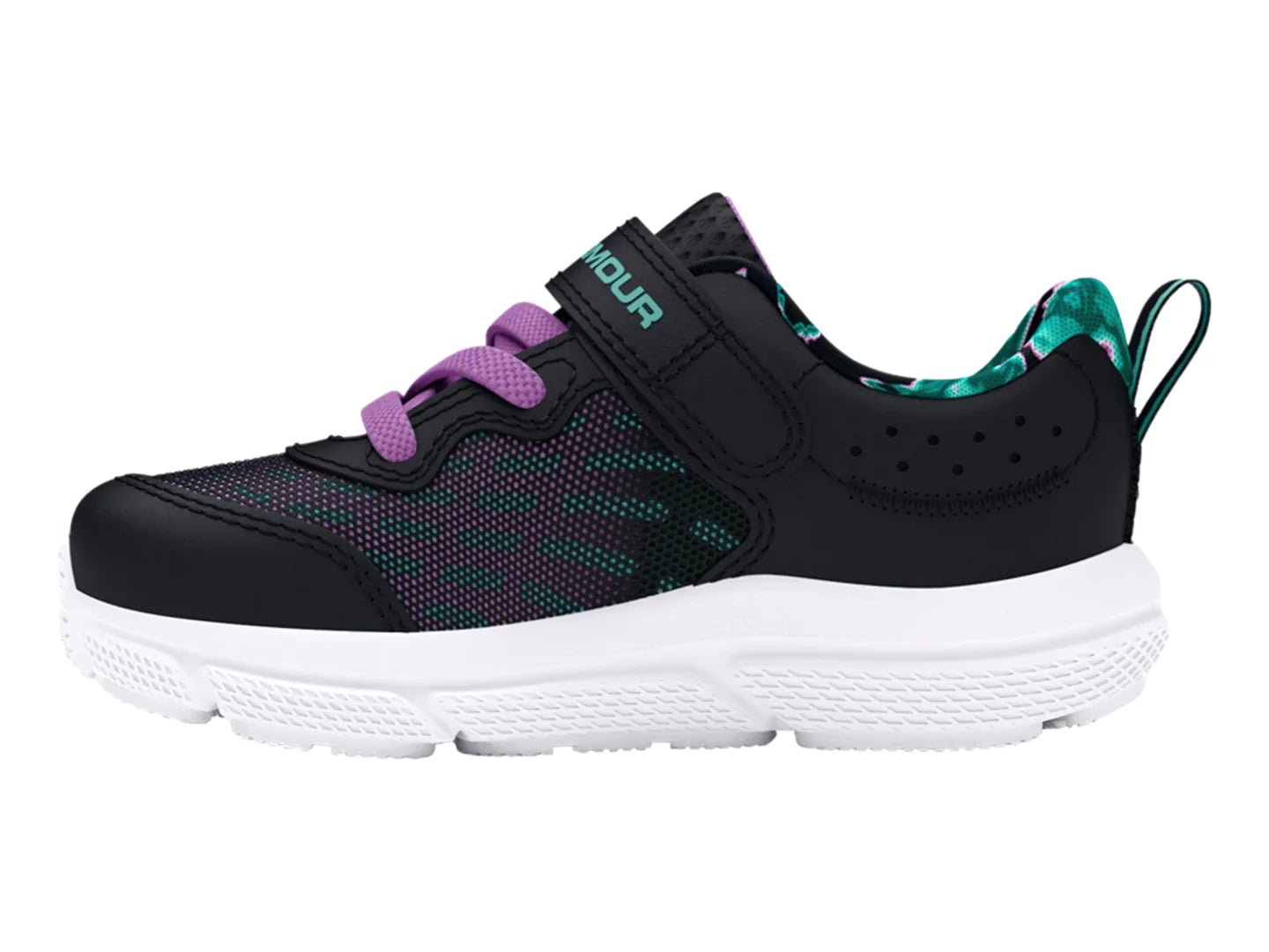 Tenis Under Armour Assert 10 Negro para Niño