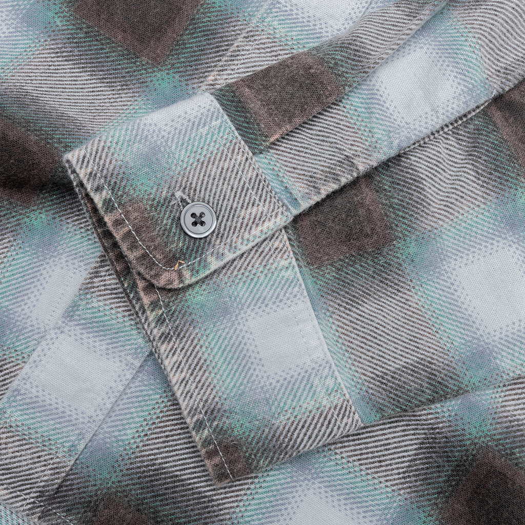 June Plaid Shirt Bone