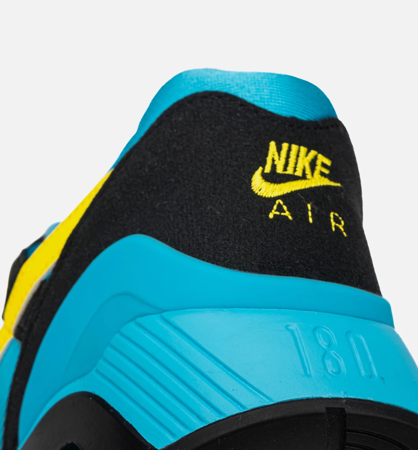 Air Max 180 Baltic Blue Mens Lifestyle Shoe Baltic Blue Black Lightning Yellow