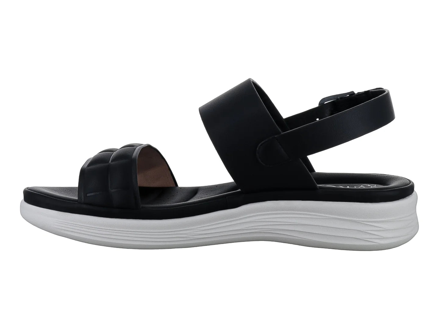 Sandalias Roze Confort Negro para Mujer