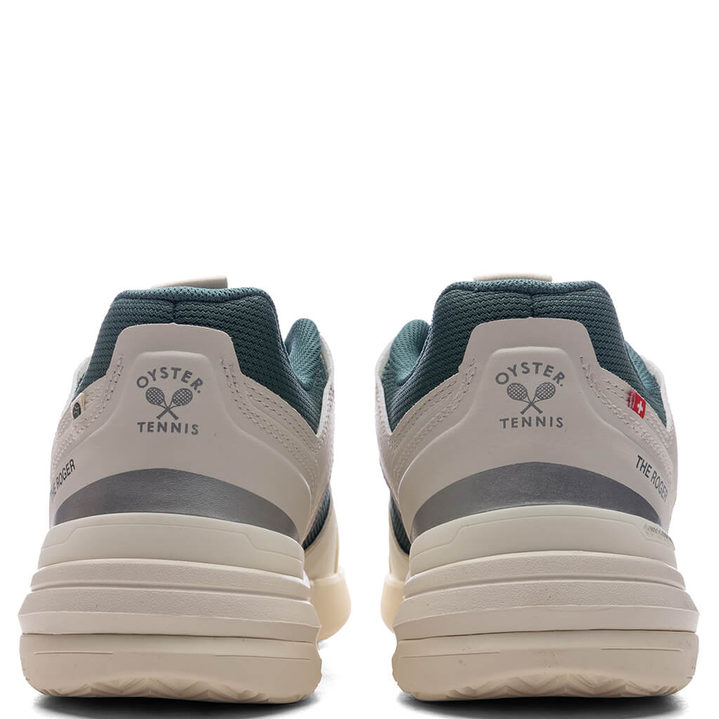 Womens The Roger Clubhouse Pro 1 Ivory Evergreen
