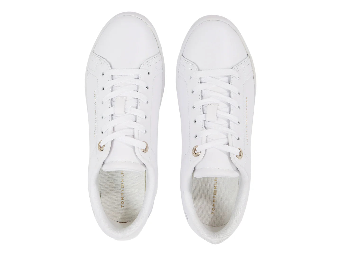 Tenis Tommy Hilfiger Global Stripes Blanco para Mujer