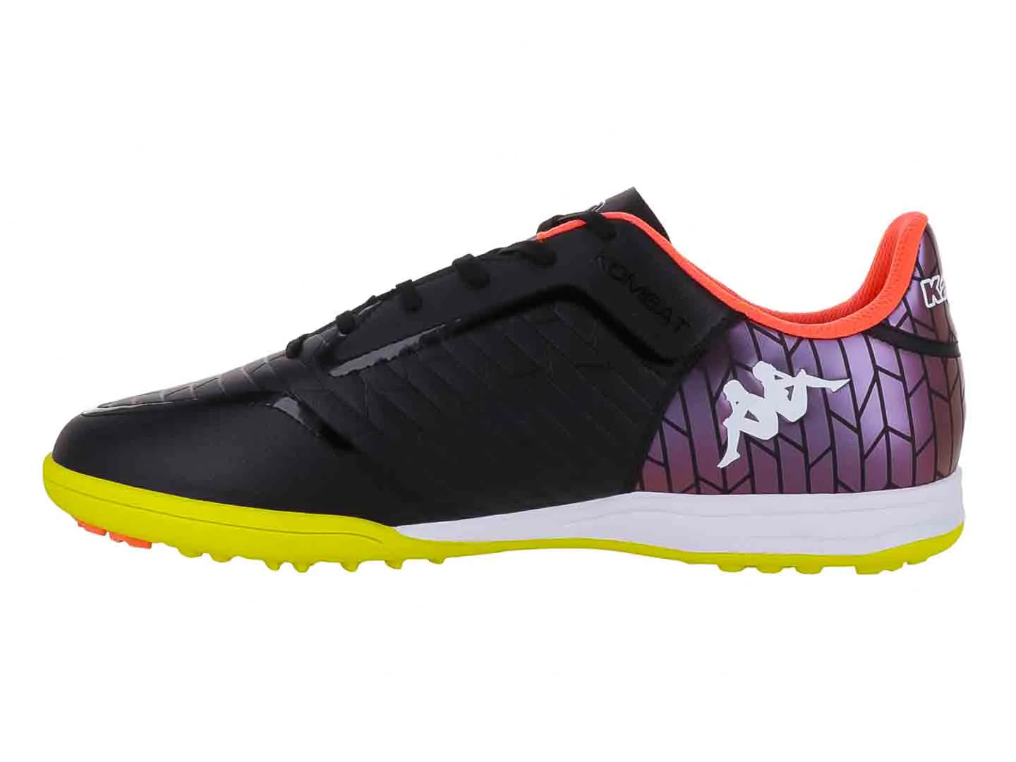 Tenis de Fútbol Kappa Kombat Player Base Negro y Verde para Hombre