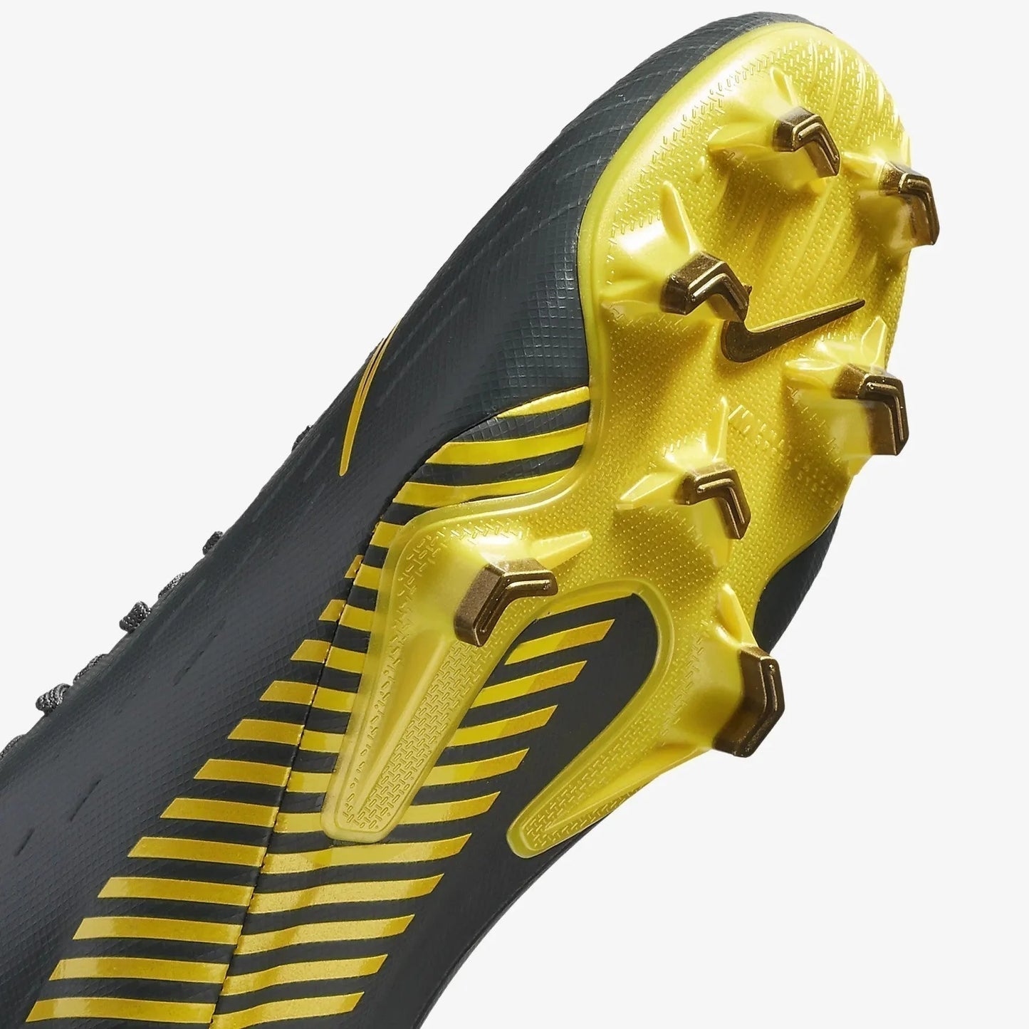 Nike Superfly 6 Pro FG Mens Soccer Cleats Dark Grey Yellow