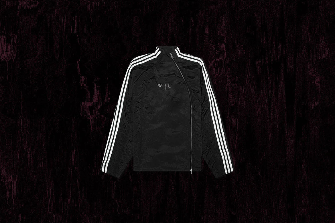 Adidas x Thug Club Woven Track Top Black Silver Metallic