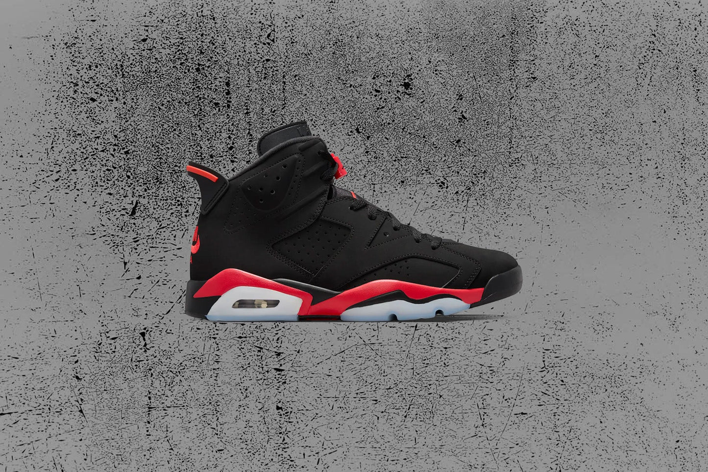 Air Jordan 6 Retro Infrared Salesman Black Light Crimson