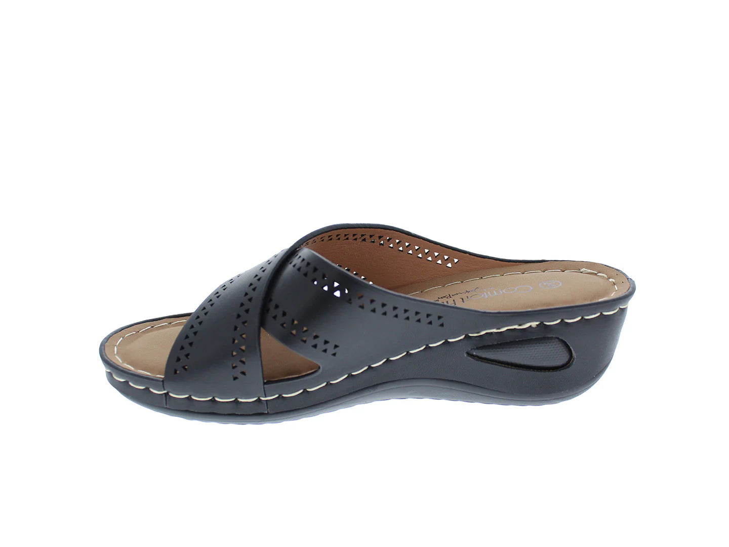 Sandalias Comfort Fit Negro para Mujer