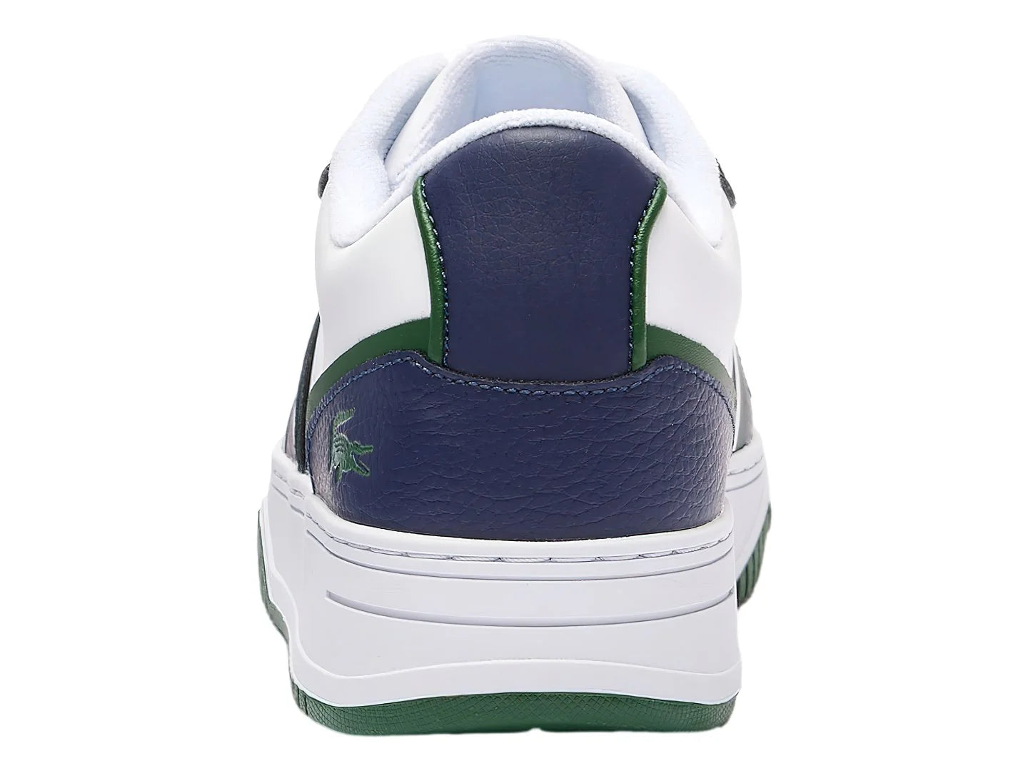 Tenis Lacoste Blanco y Azul Marino para Hombre