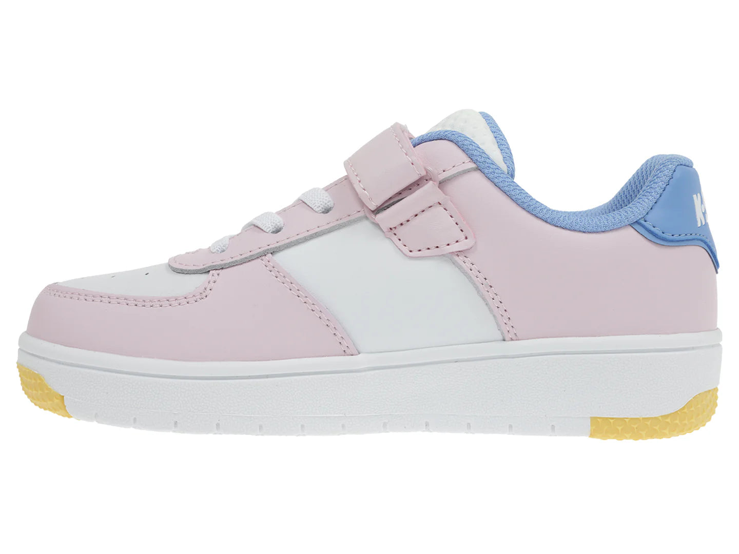 Tenis K Swiss Salt Blanco y Rosa para Niña