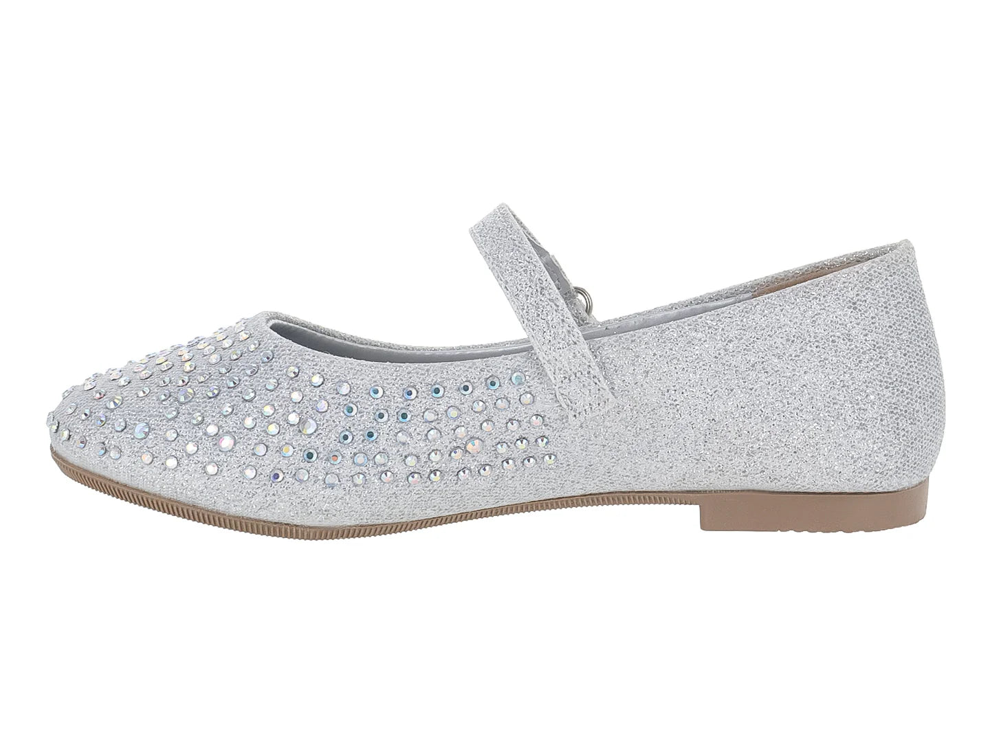 Zapatos Ballerina Tropicana Plata para Niña