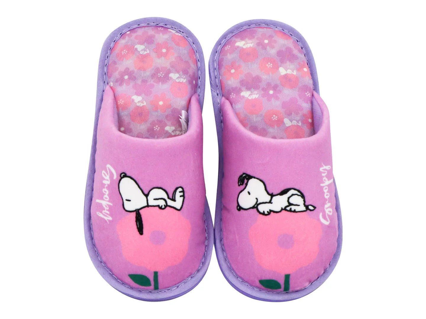 Pantuflas ARRA Snoopy Rosa para Niña