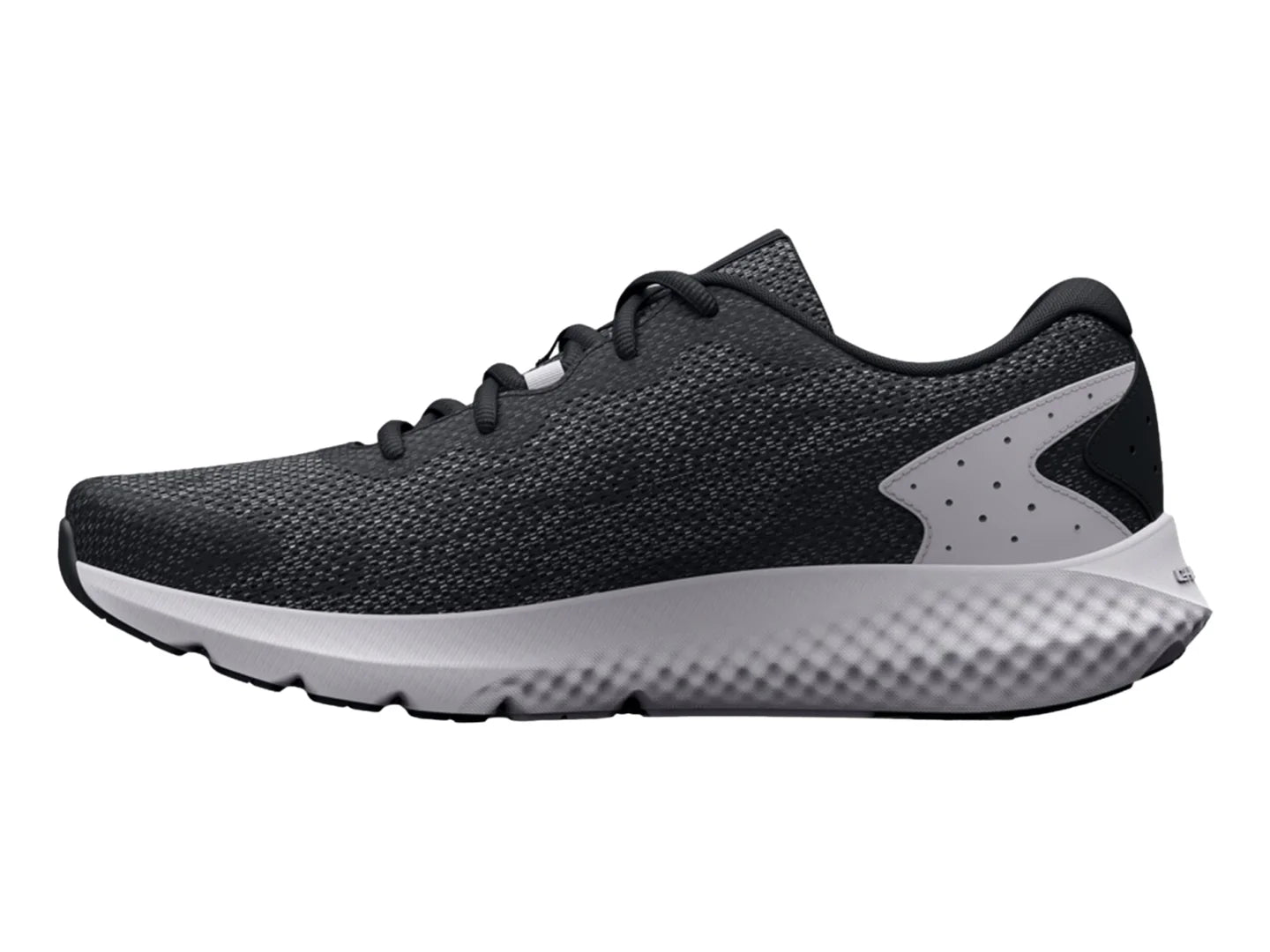 Tenis Under Armour Charged Rogue 3 Knit Negro para Hombre