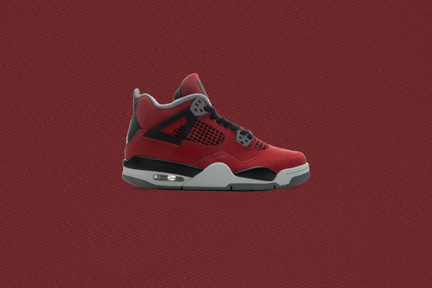 Air Jordan 4 Retro Toro Bravo GS Fire Red White Black Cement Grey