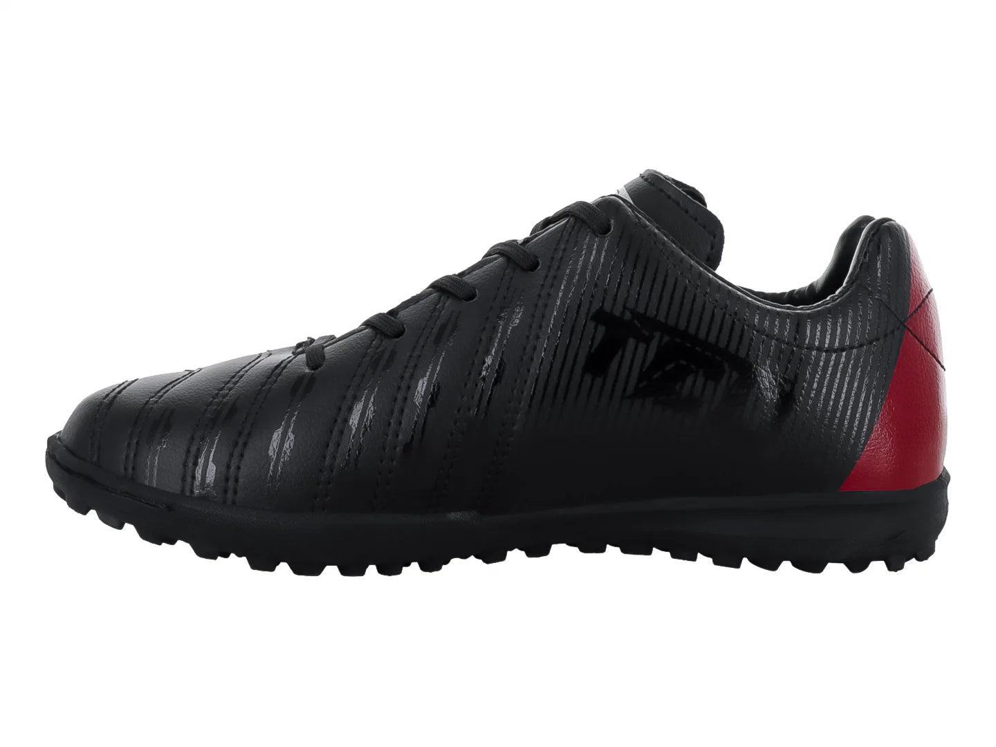 Tenis de Fútbol Leon Trucco Negro y Rojo para Niño