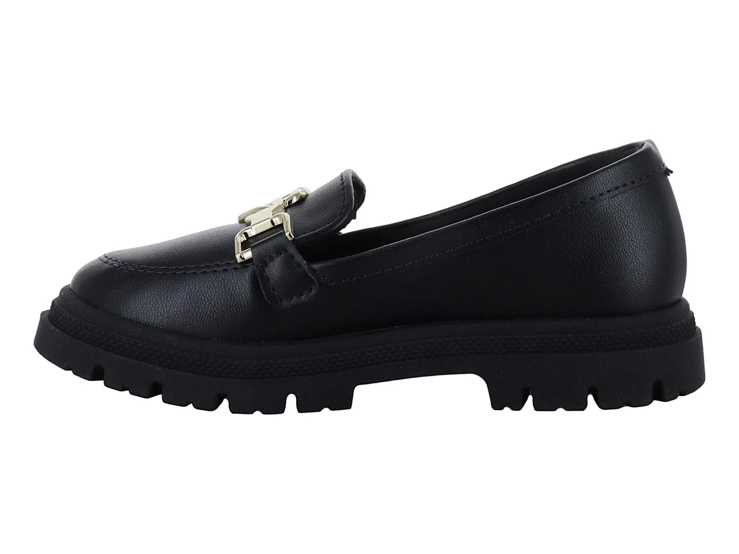 Zapatos Mocasines Molekinha Negro para Niña