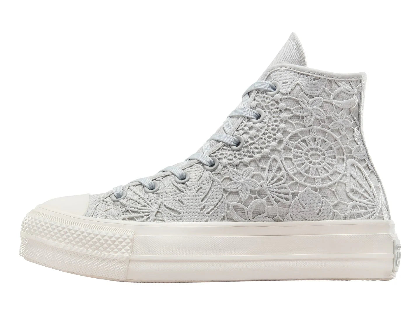 Tenis Converse Chuck Taylor All Star Lift Platform Gris para Mujer