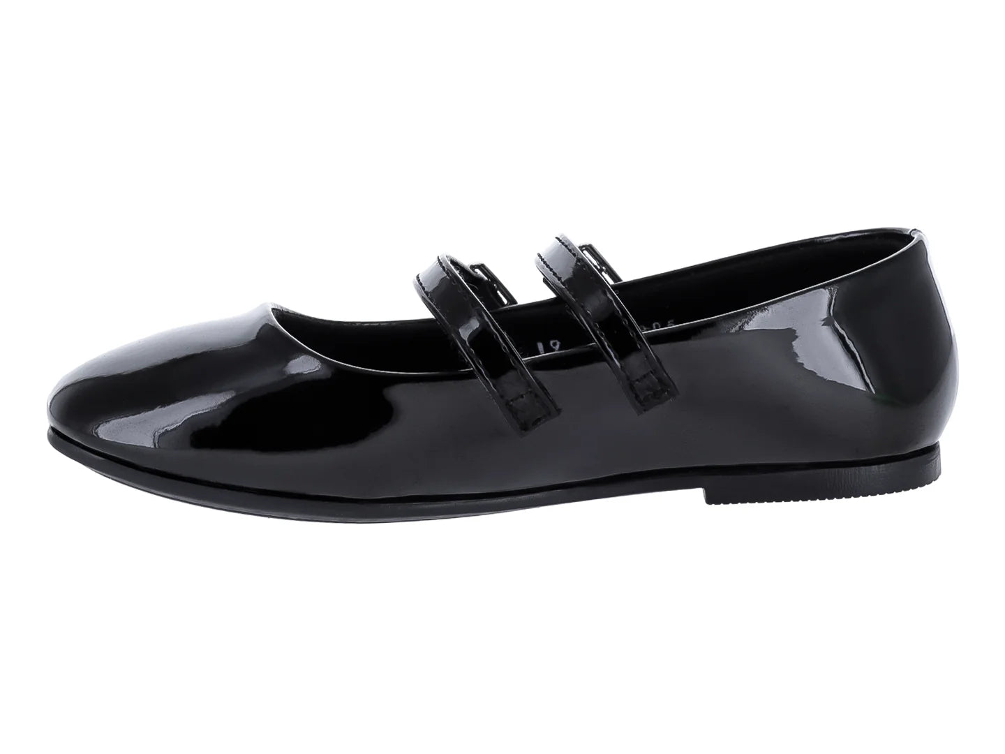 Zapatos Planos de Charol Negros Tropicana para Niña