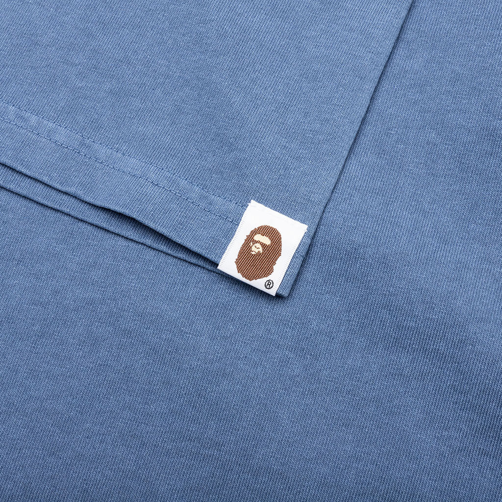 Pigment Dyed College Relaxed Fit Tee Navy