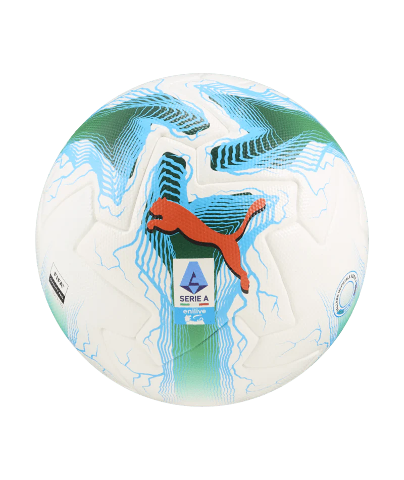 PUMA Orbita Serie A FIFA Quality Pro Soccer Ball White Multicolor