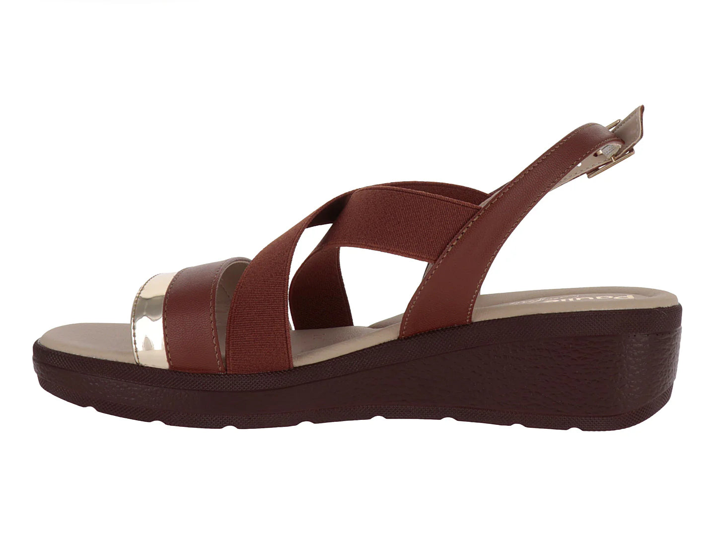 Sandalias Paulie Color Miel para Mujer