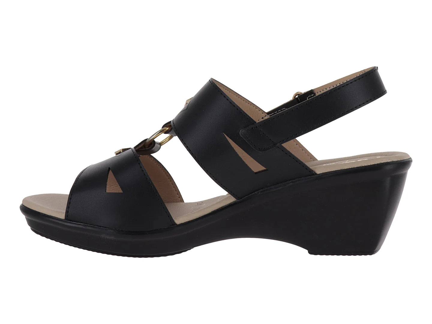 Sandalias Paulie Negro para Mujer