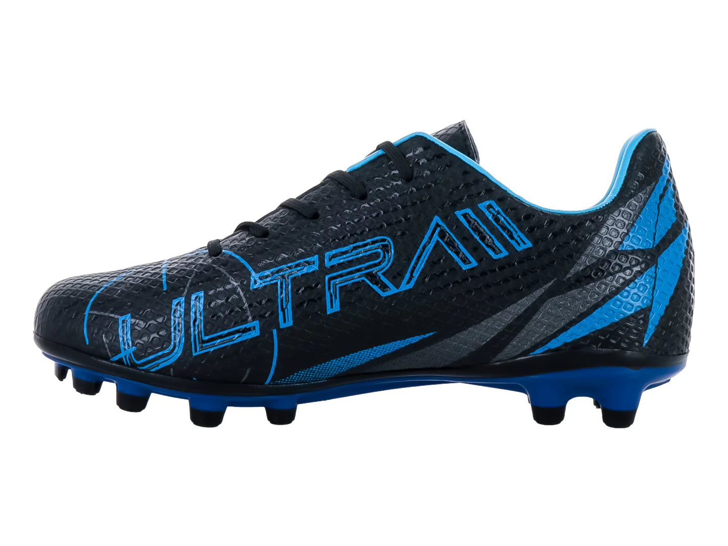 Tenis de Fútbol Furia 1023 Negro Azul para Niño
