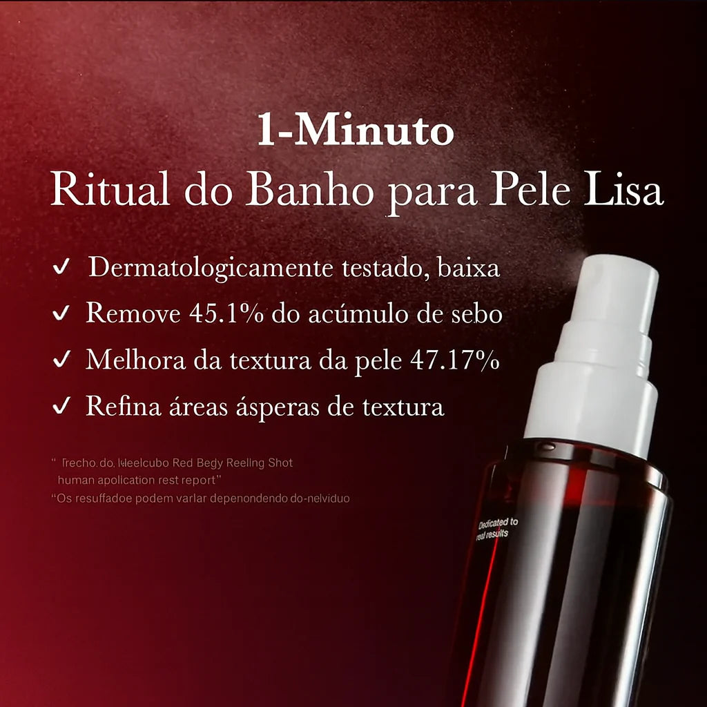 Red Acne Spray Peeling Esfoliante Corporal