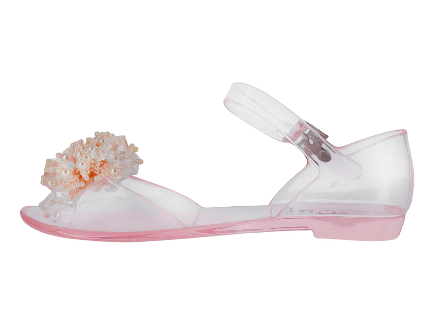 Sandalias Roze Transparentes Rosa para Niña