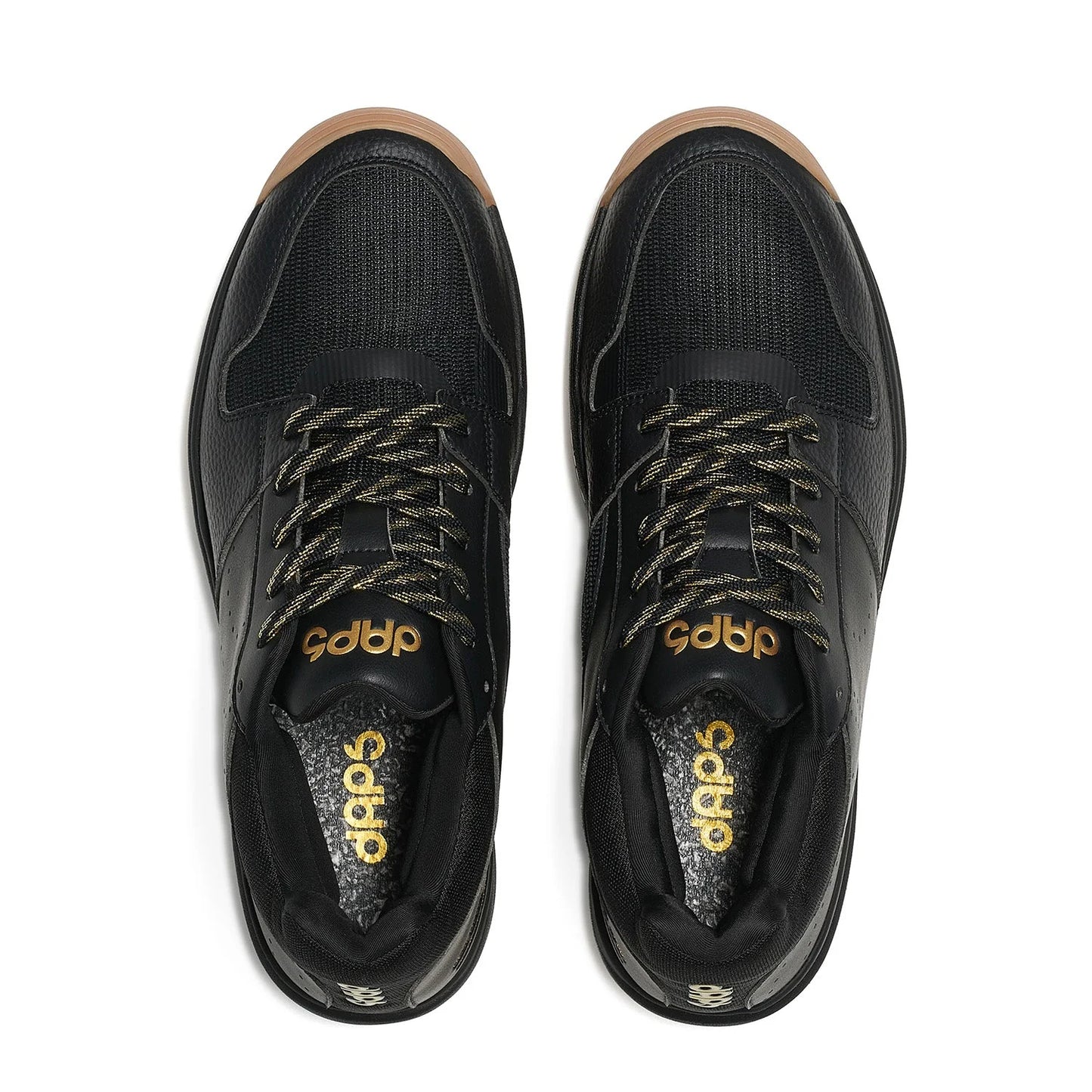 DAPS DESI Mid Black Mens Pickleball Shoes