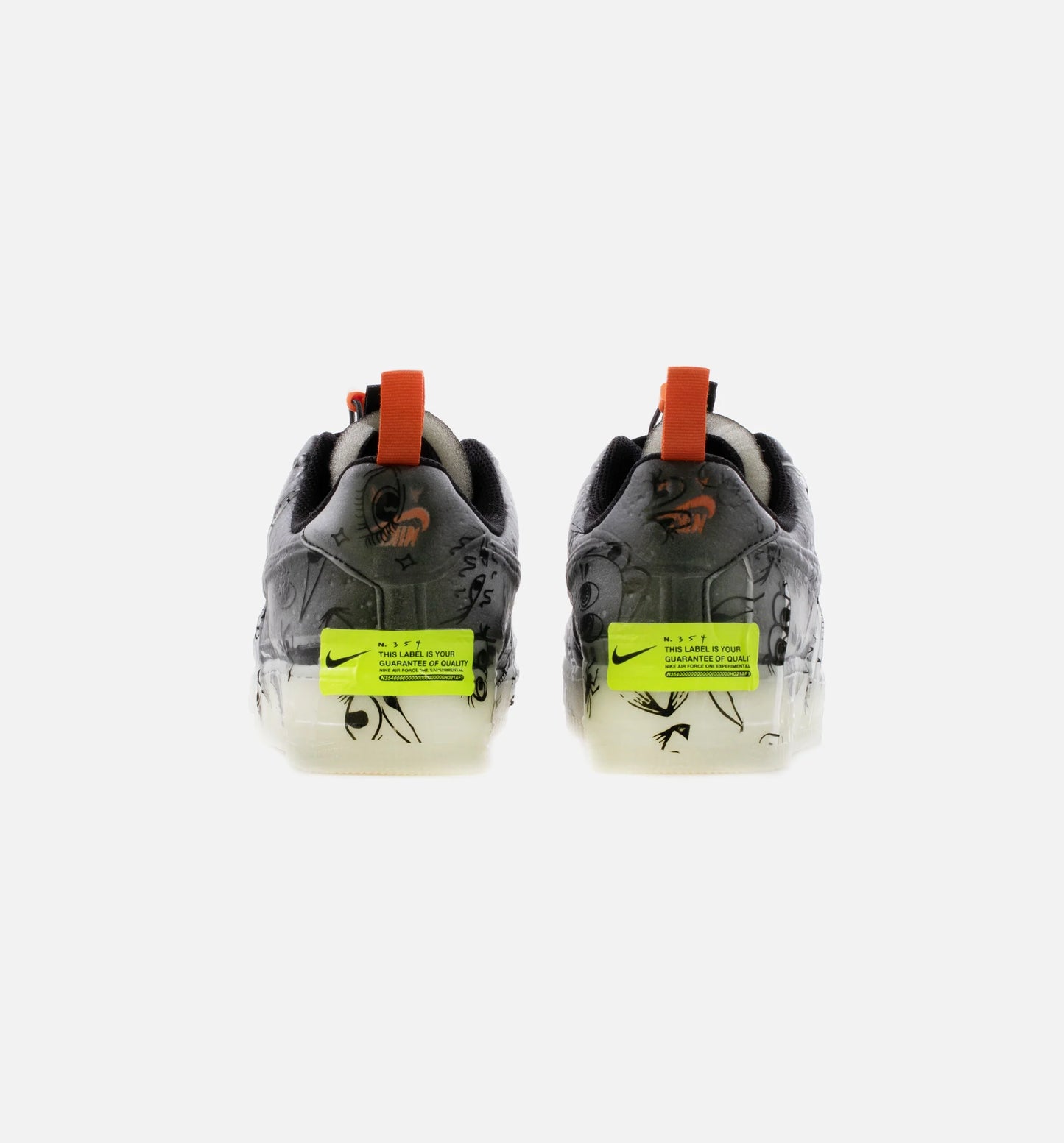 Air Force 1 Experimental Halloween Mens Lifestyle Shoe Black Orange White Limit One Per Customer