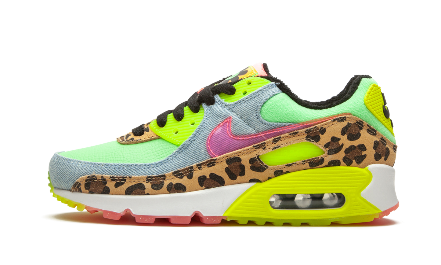 W Air Max 90 LX"Denim Leopard Print" CW3499 300