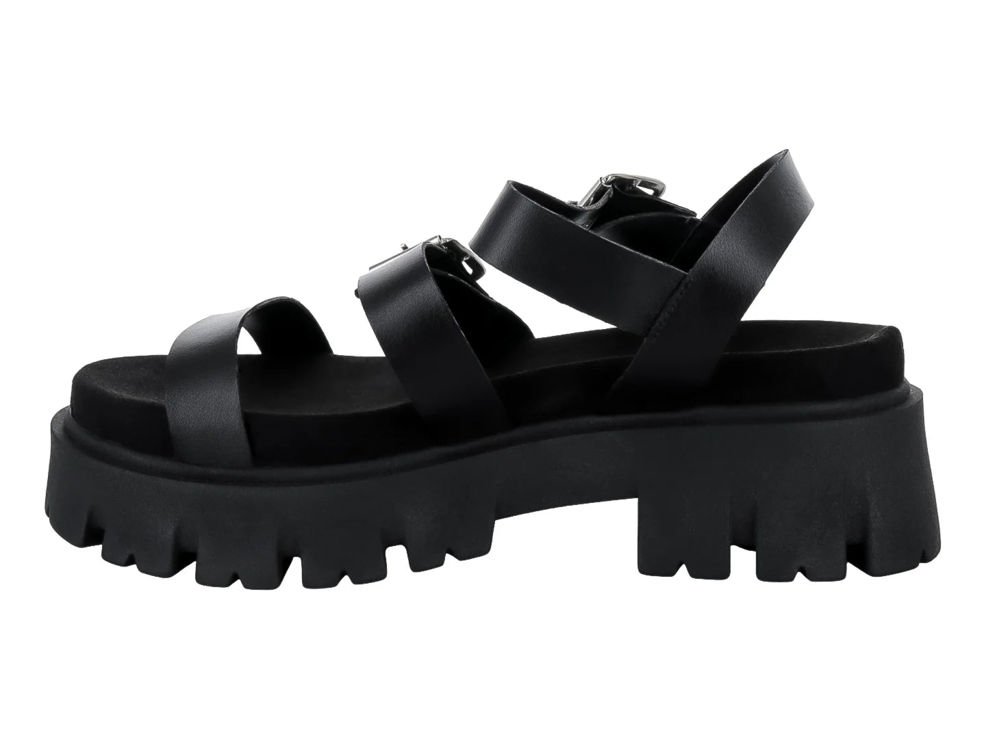 Sandalias Gladiador Vicenza Negro para Mujer