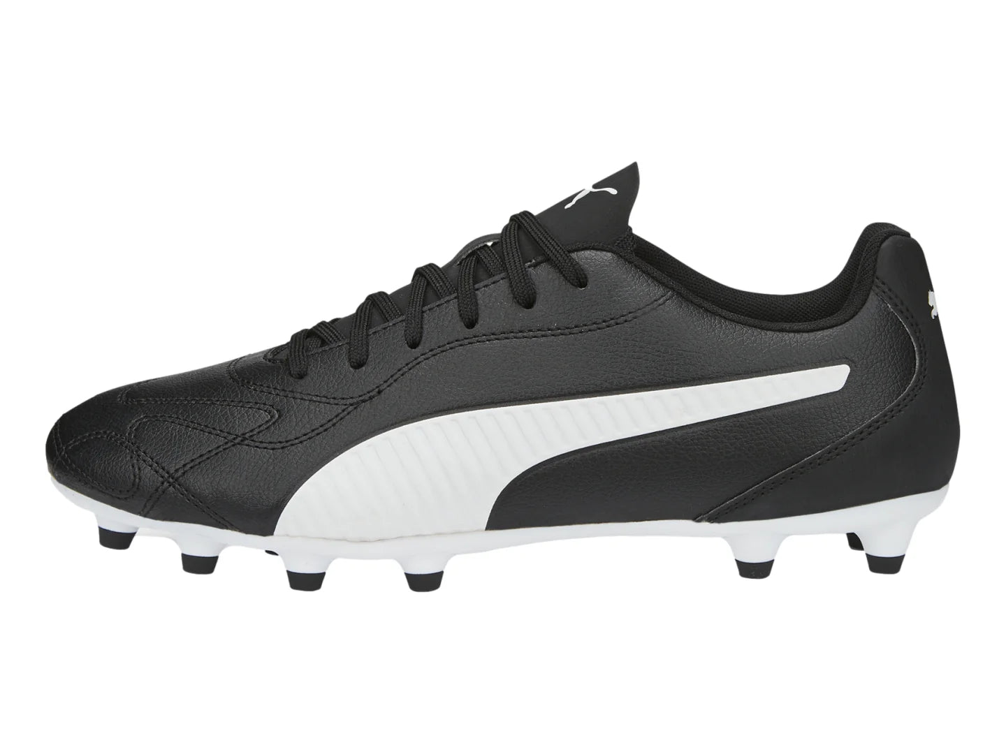 Tenis de Fútbol PUMA Monarch II Negro y Blanco para Hombre