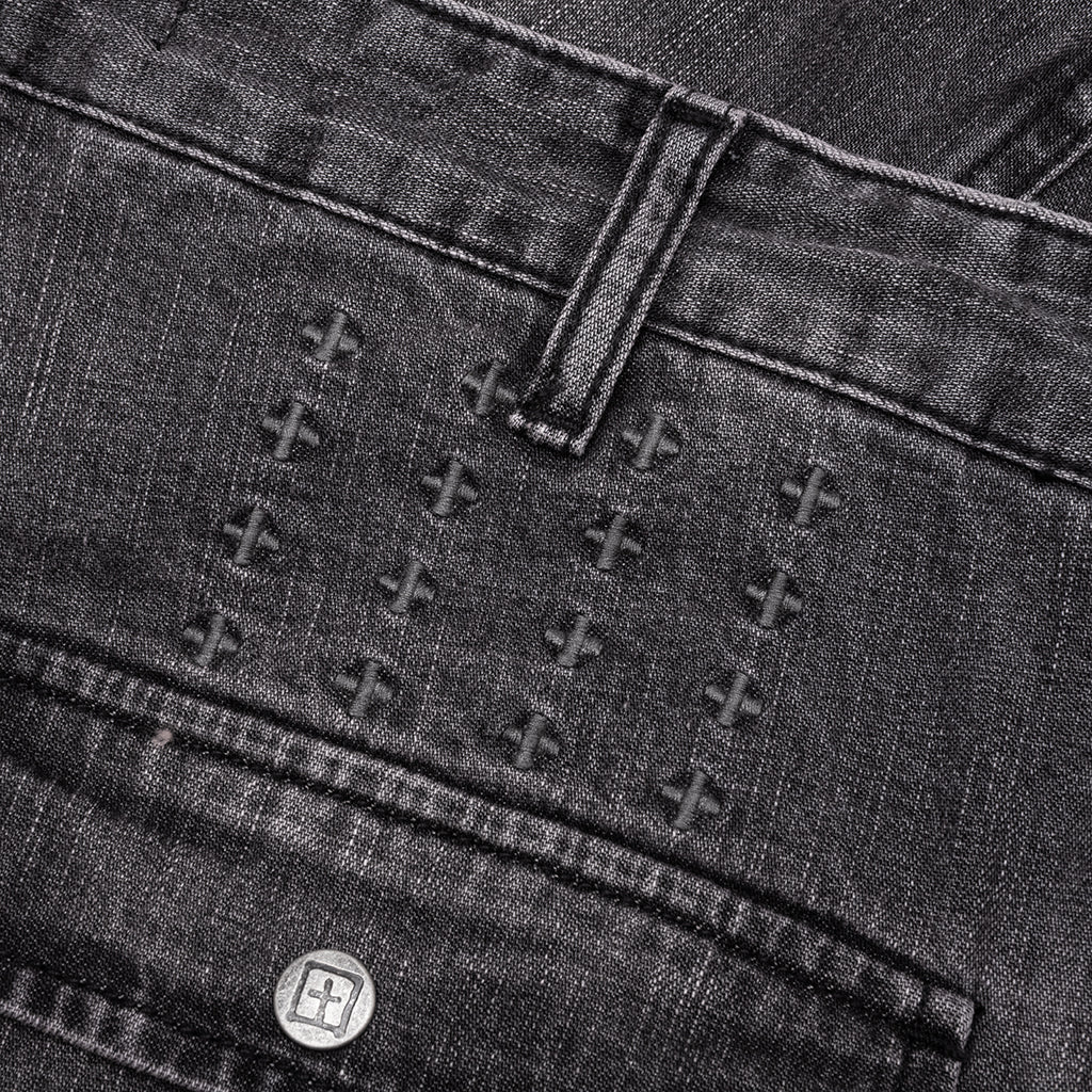 Riot Cargo Pants Faded Black