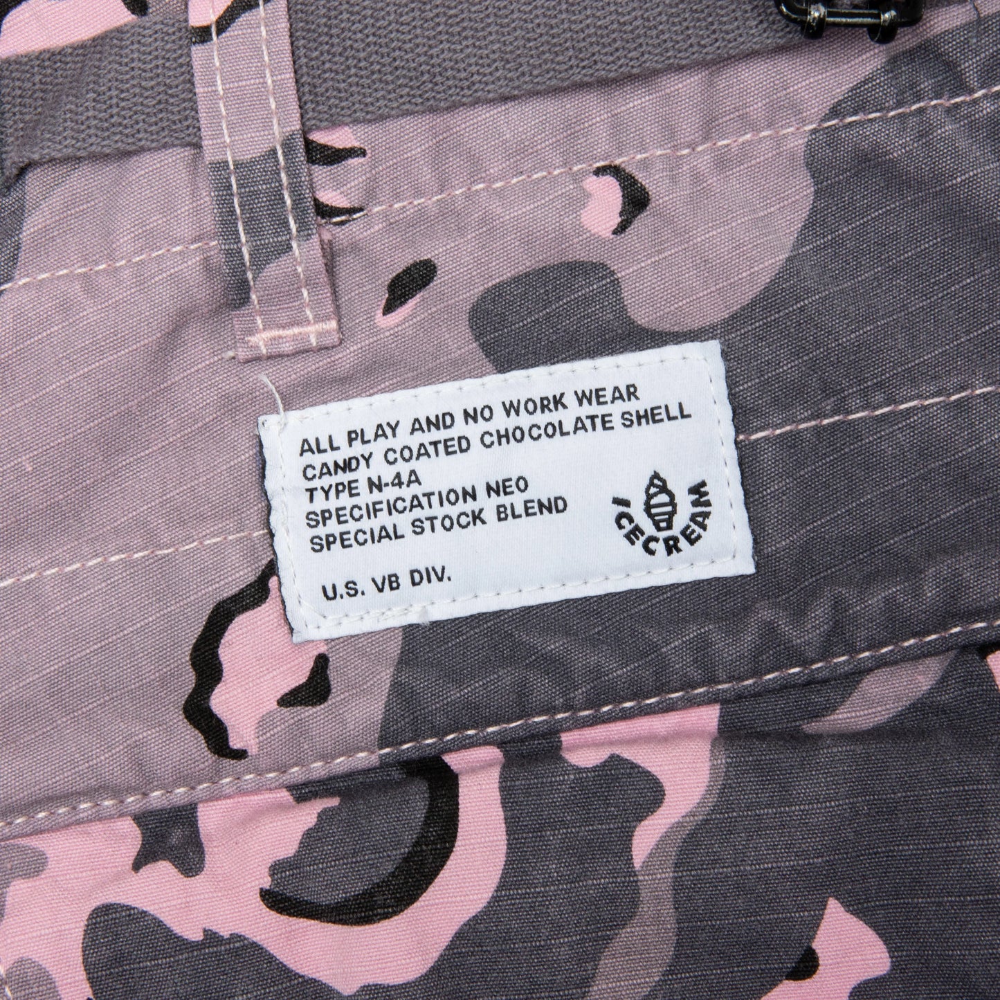 Dipped Cargo Pants Pink Nectar