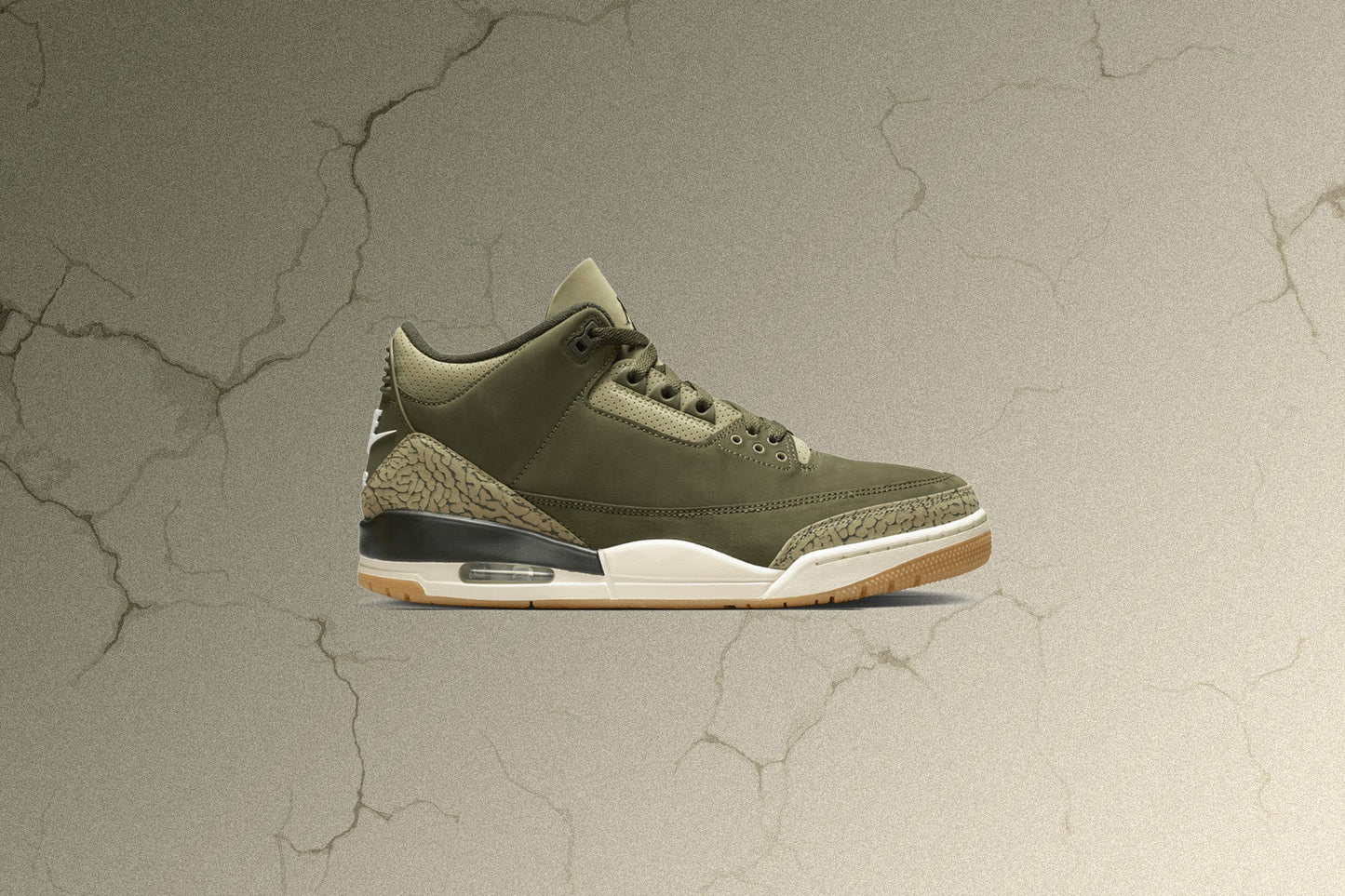 Air Jordan 3 Retro Family Affair Medium Olive Sequoia Neutral Olive