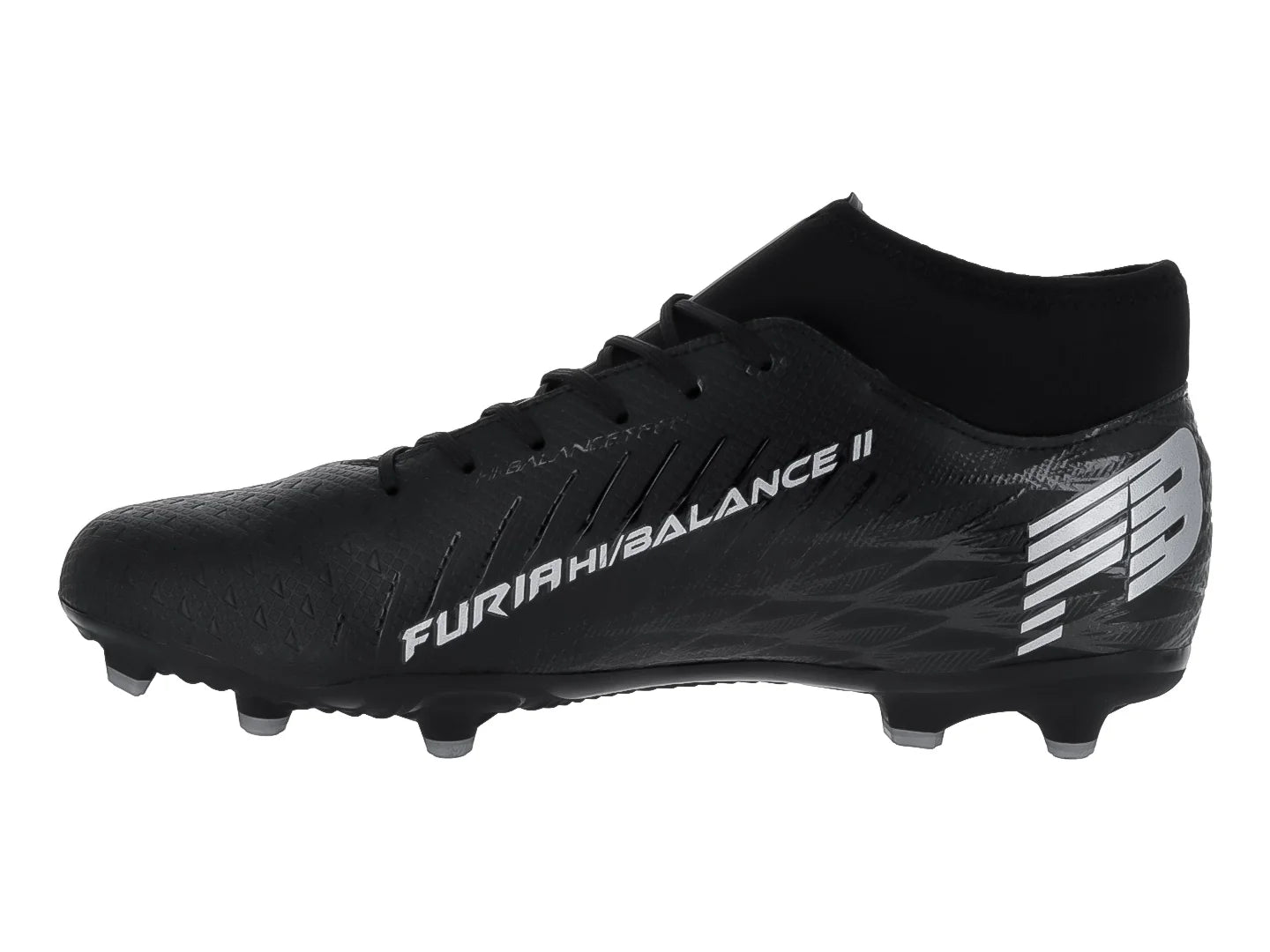 Tenis de Fútbol FURIA Negro y Gris Oxford para Hombre