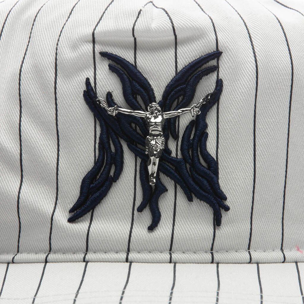 NY Flame Snapback White