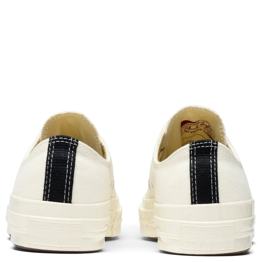 Converse x Comme Des Garcons PLAY All Star Chuck 70 Ox White