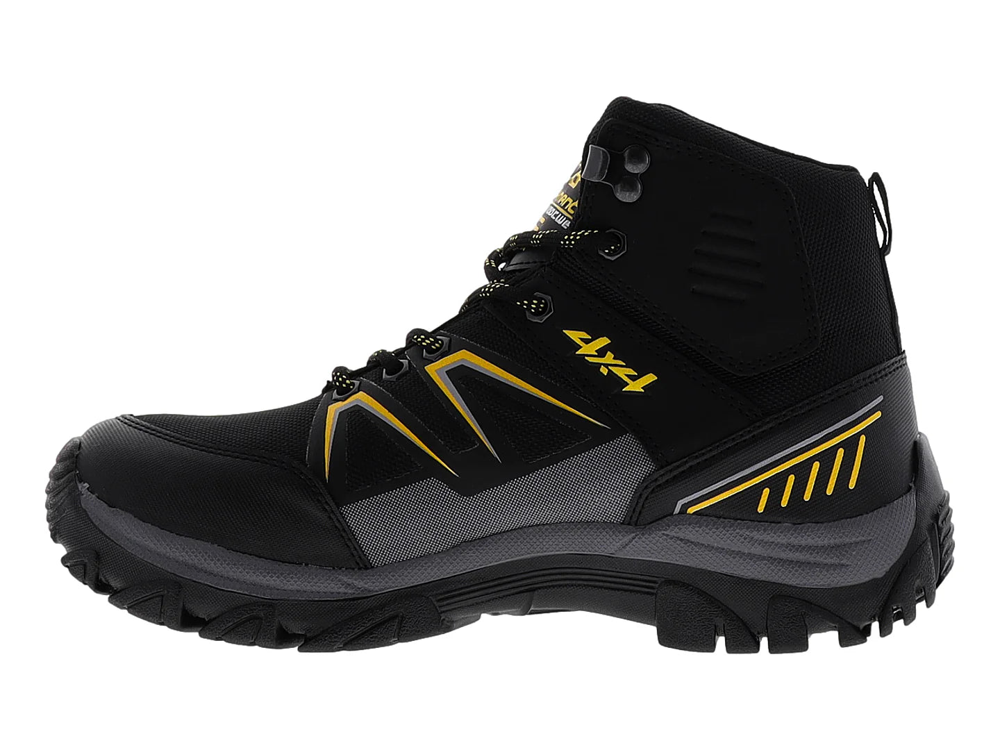 Botas 4X4 Negro con Amarillo para Hombre
