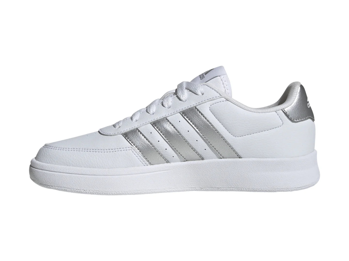 Tenis Adidas Breaknet 20 Blanco y Plata para Mujer