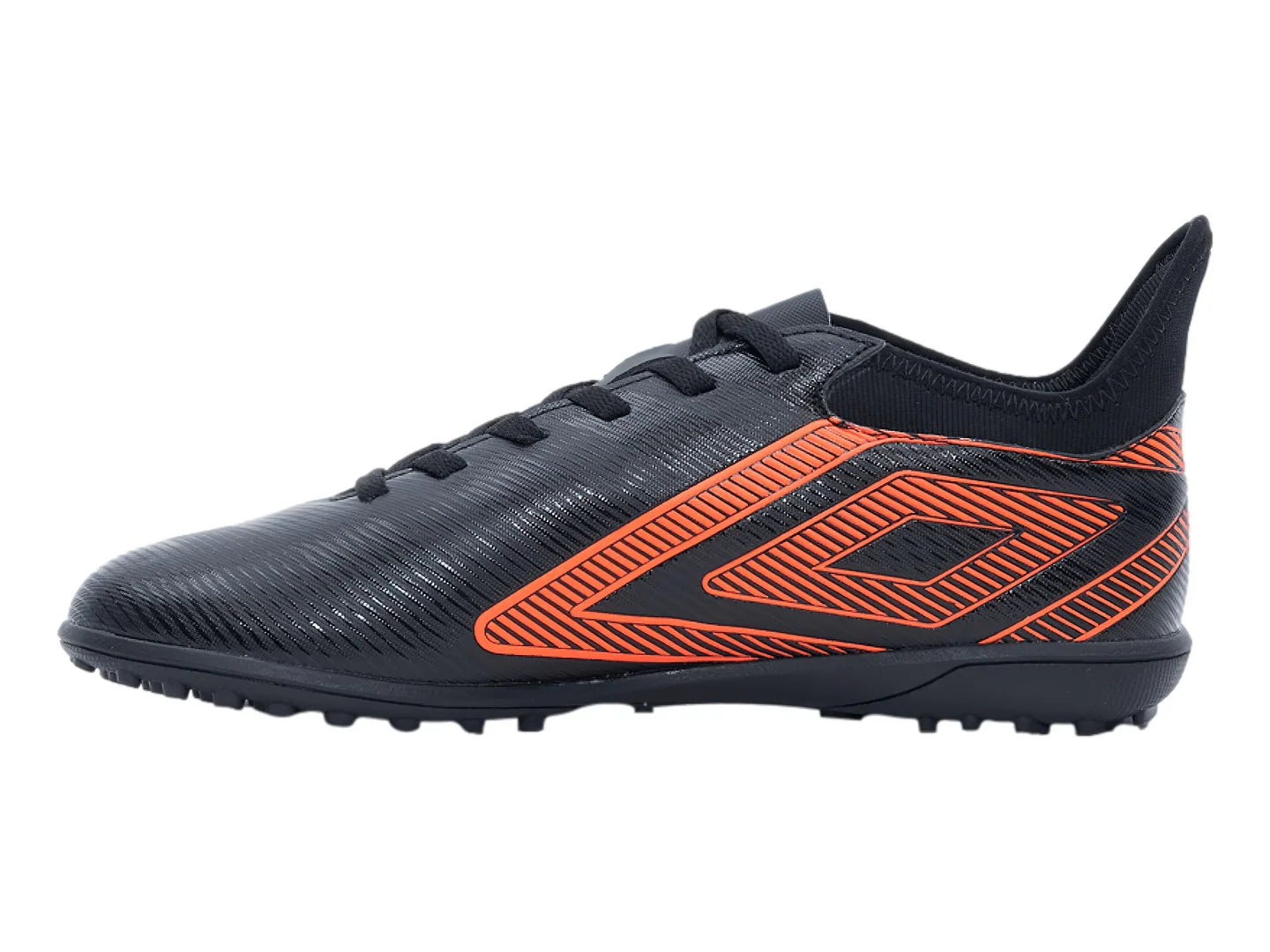 Tenis de Fútbol Umbro Veloce LT III Negro y Naranja para Hombre