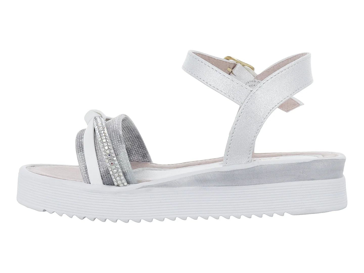 Sandalias Viris Blancas para Niña