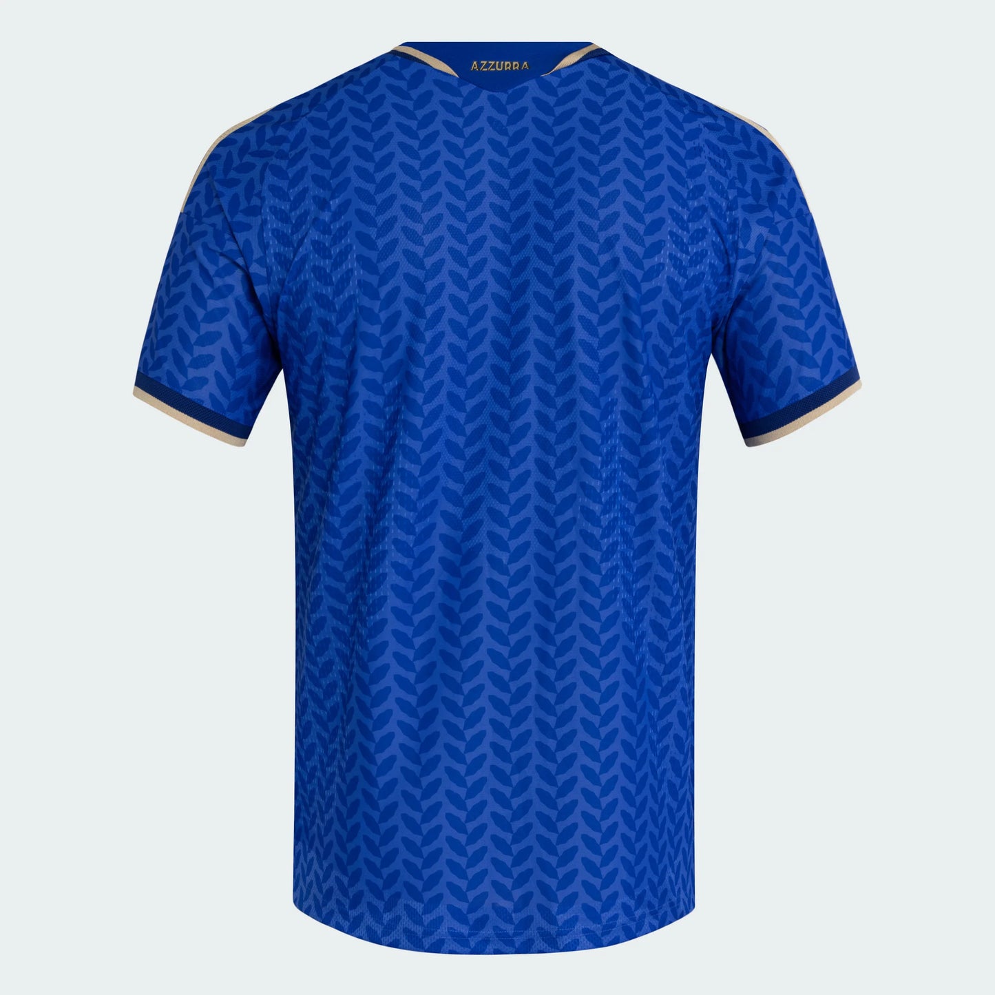 adidas Italy Home Authentic Mens Soccer Jersey 26 Blue