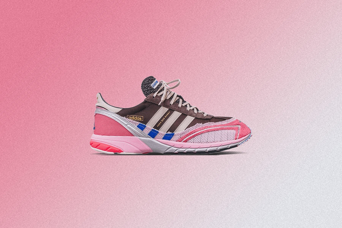 Adidas x Bad Bunny Adizero SL72 Nostalgic Trio Brown Clear Pink Hazel Rose