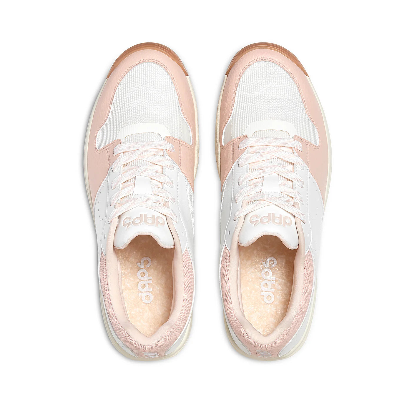 DAPS DESI Low Pink White Mens Pickleball Shoes