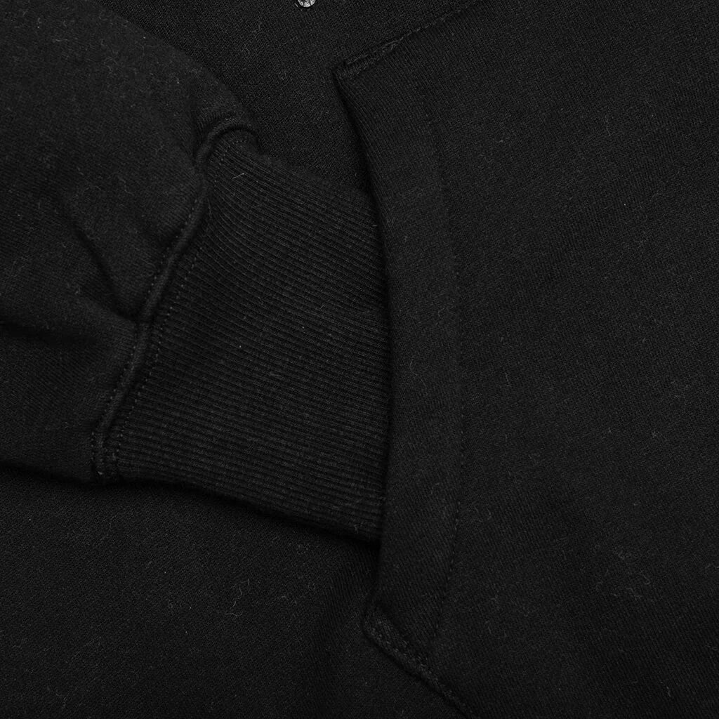 Twitch Studded Hoodie Black